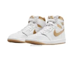 Nike air jordan retro 1 high Metallic Gold - Nike First Copy Shoes