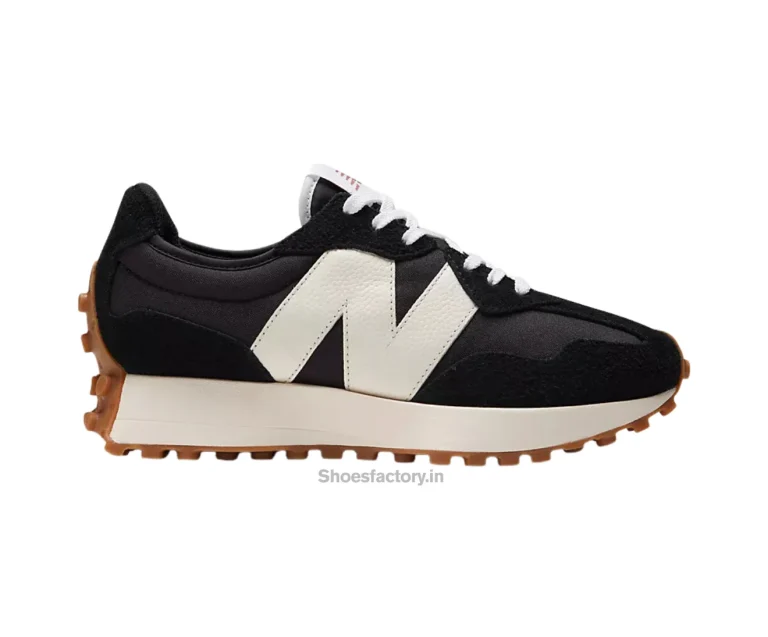 New Balance 327 Black White - New Balance First Copy Shoes