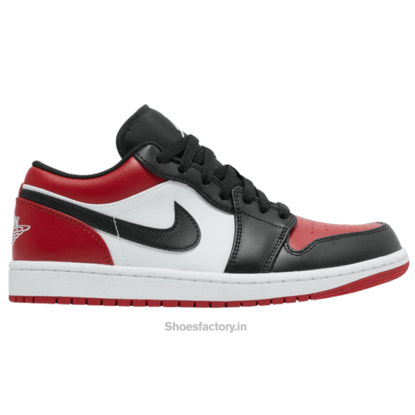 Nike Air Jordan 1 Low Bred Toe – Nike First Copy Shoes