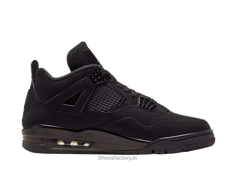 Nike Air Jordan Retro 4 Black Cat - Jordan First Copy Shoes