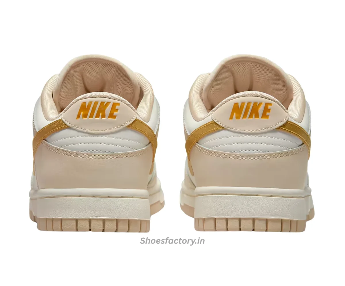 Nike Dunk Low Phantom Metallic Gold - Nike First Copy Shoes