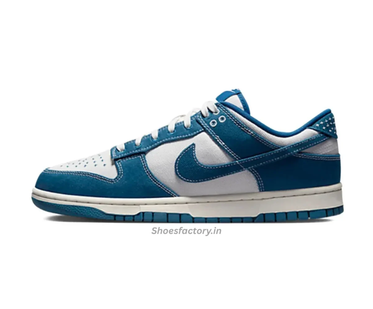 Nike Dunk Low Sashiko Industrial Blue - Nike First Copy Shoes