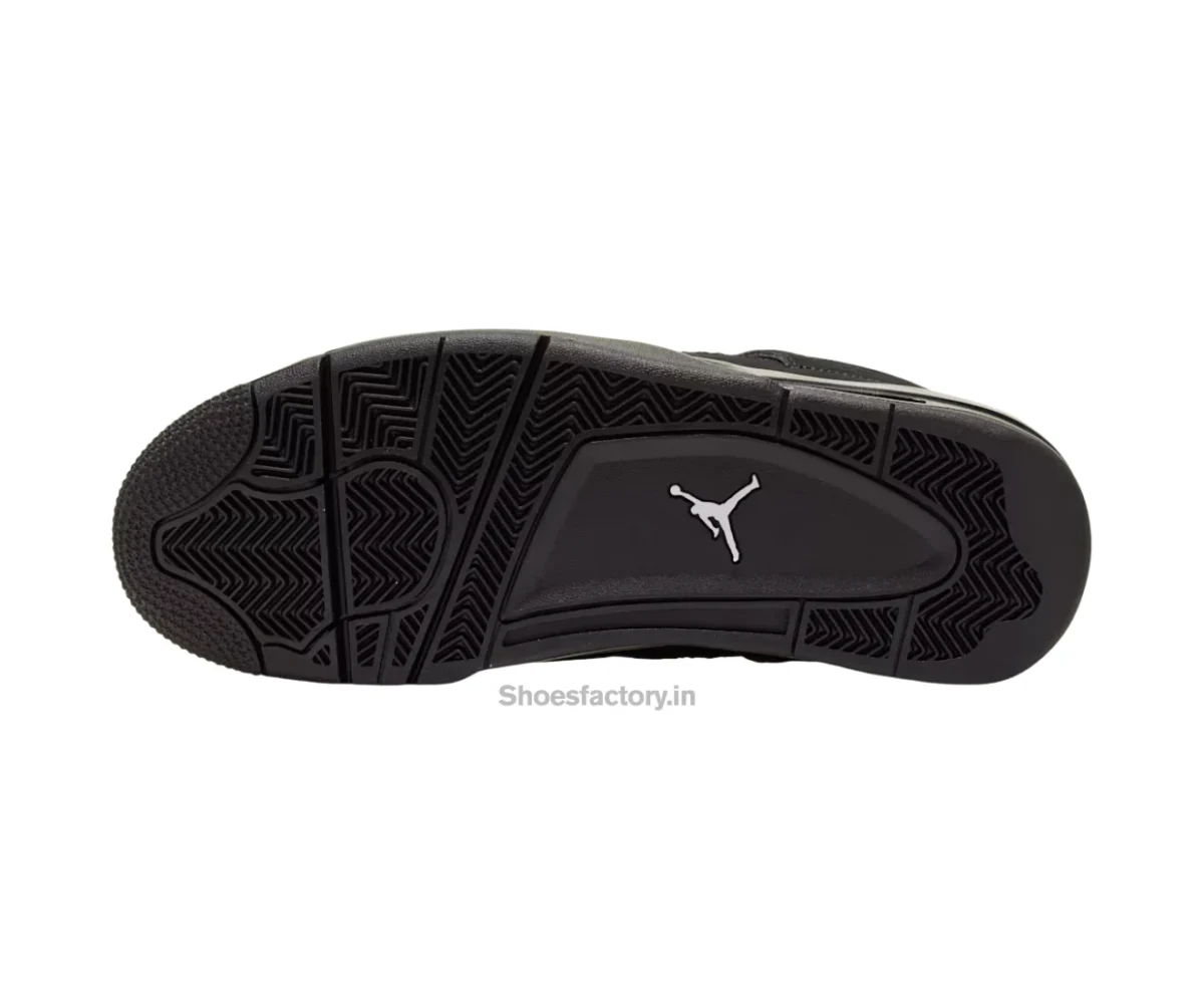 Nike Air Jordan Retro 4 Black Cat - Jordan First Copy Shoes