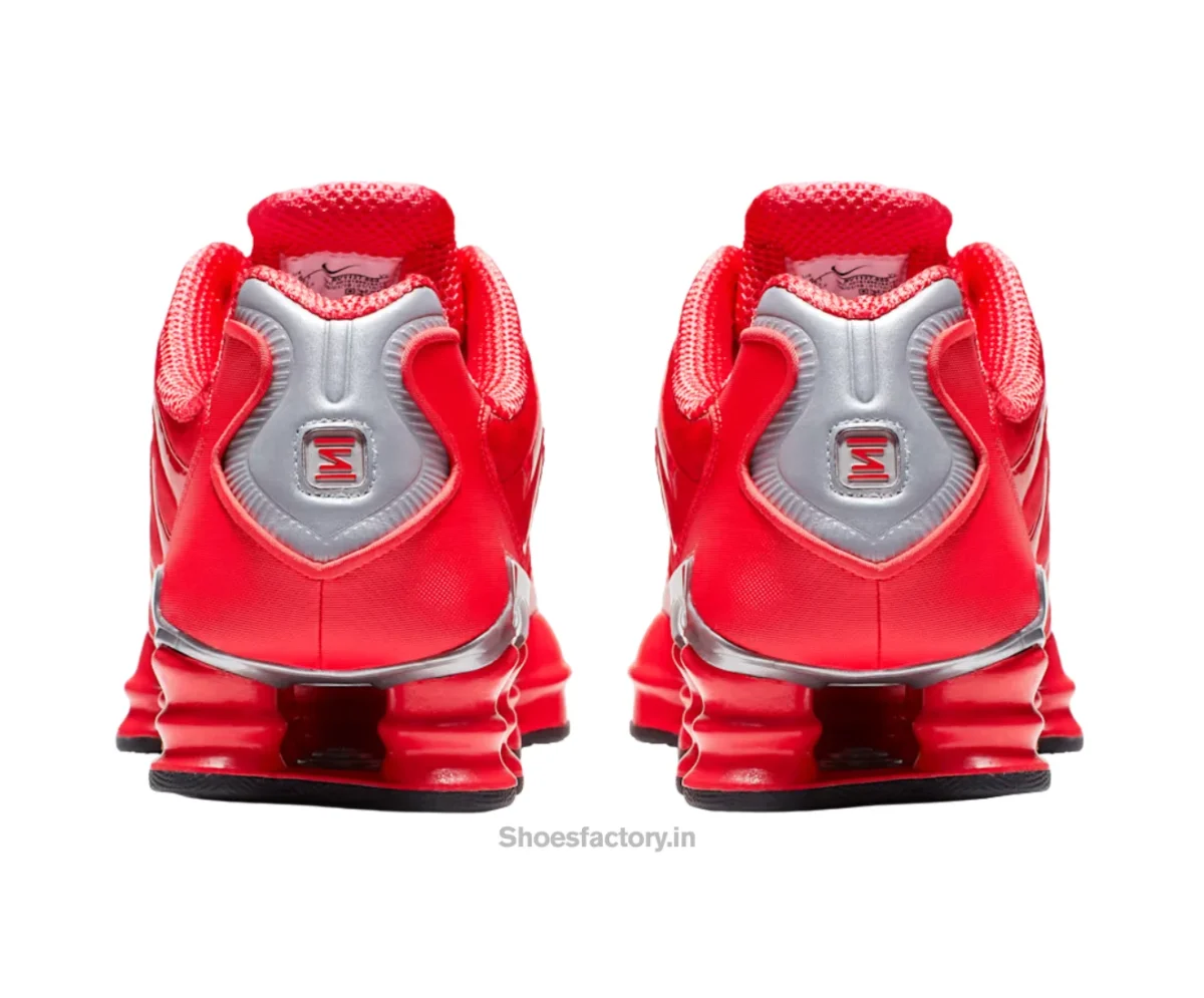 Nike Shox TL Speed Red and Metallic Silver - Nike First Copy Shoes