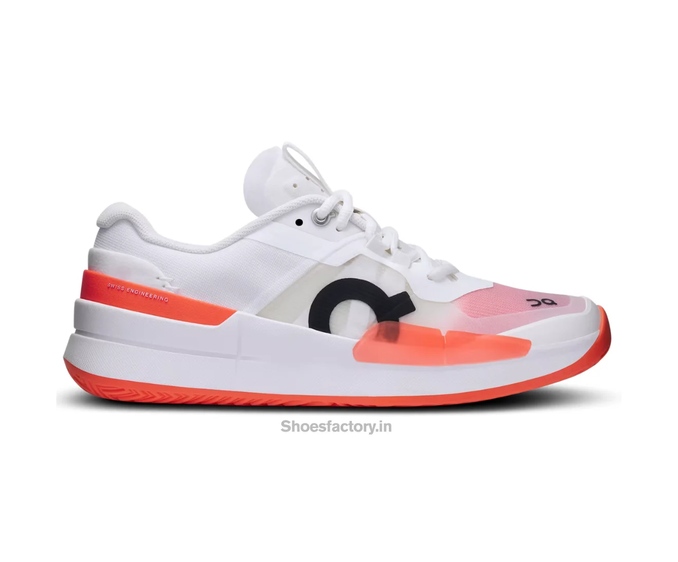 On Cloud Running The Roger Pro 2 White Flame - On Shoes For Men On Cloud Running The Roger Pro 2 White Flame - On Shoes For Men