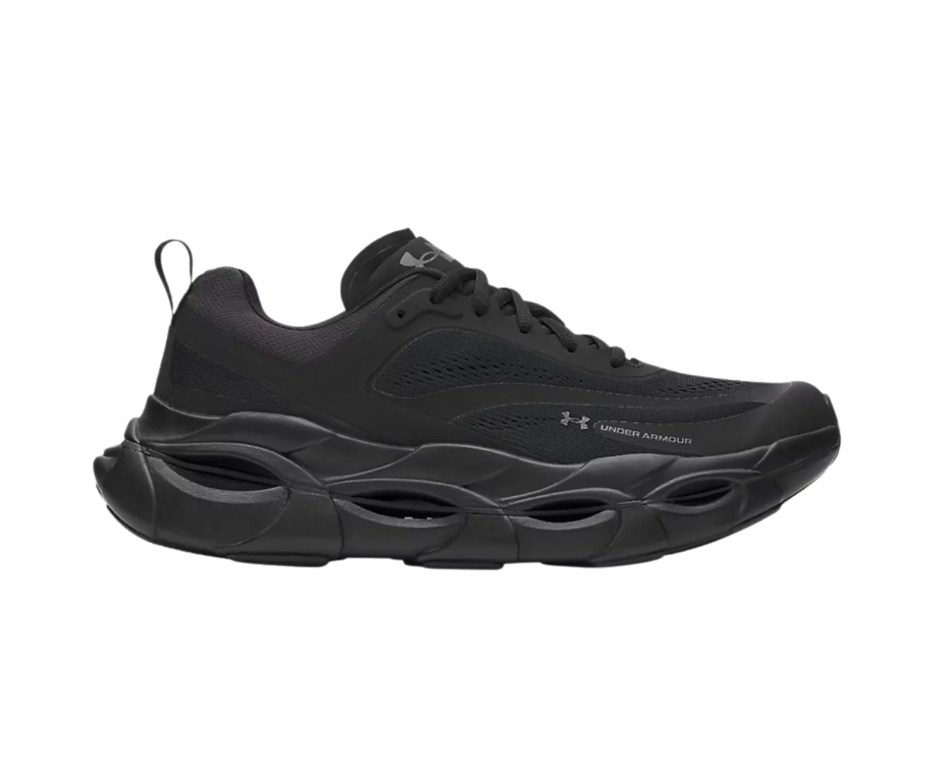 UA Halo Racer in Black-Castlerock - Under Armour First Copy Shoes