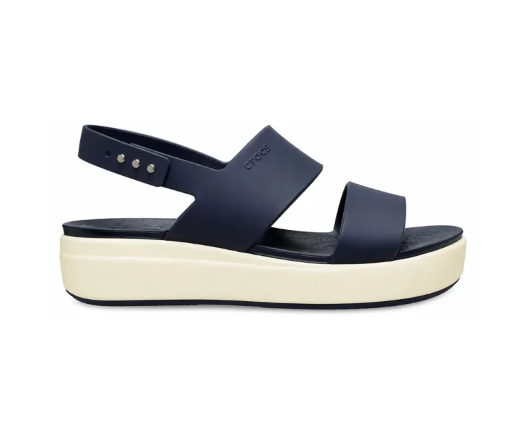 Crocss Sandals Heel Navy Blue - First Copy Crocs For Women