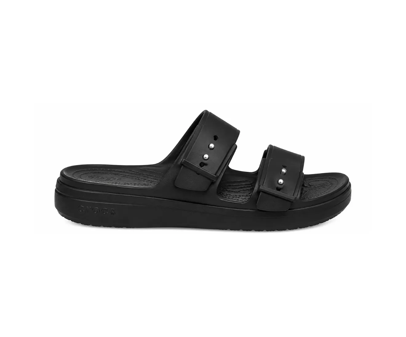 Crocs Sandal flat Black - First Copy Crocs For Women Crocs Sandal flat Black - First Copy Crocs For Women